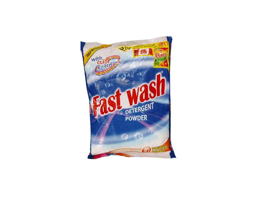 2Kgs  Fast Wash Detergent Powder (free 570 Tibet and Ball soap)