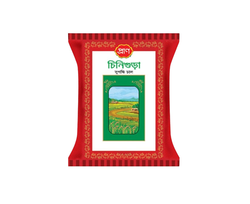 1Kg  চিনিগুড়া চাল Pran Chinigura Rice