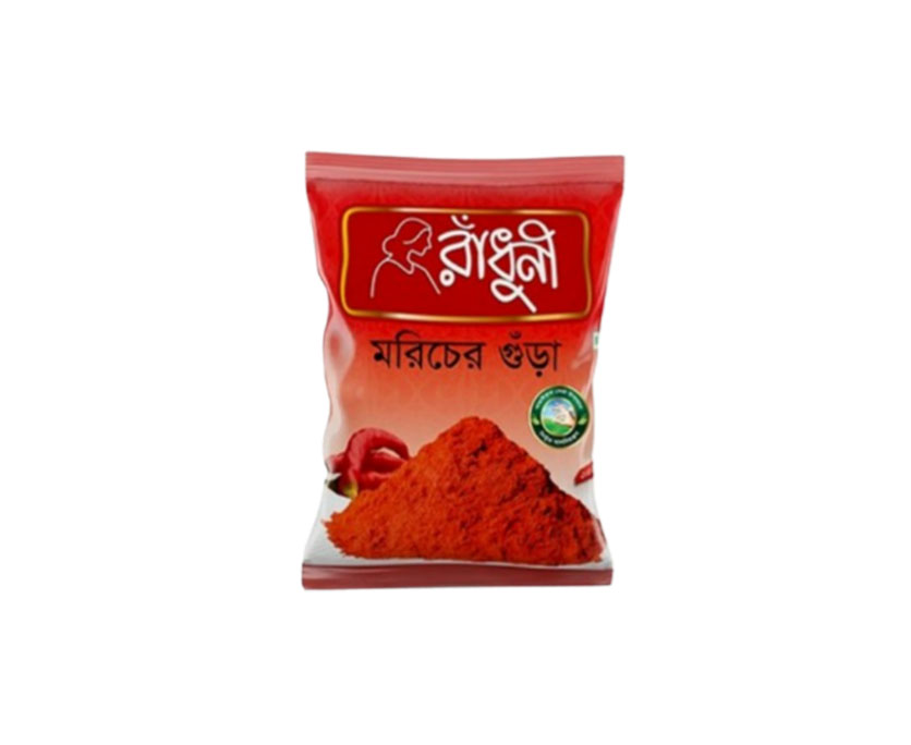 মরিচের গুঁড়া Radhuni Chilli (Morich) Powder 200g