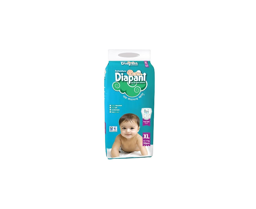 XL Size ডায়াপার Baby Diapant (pant system) 