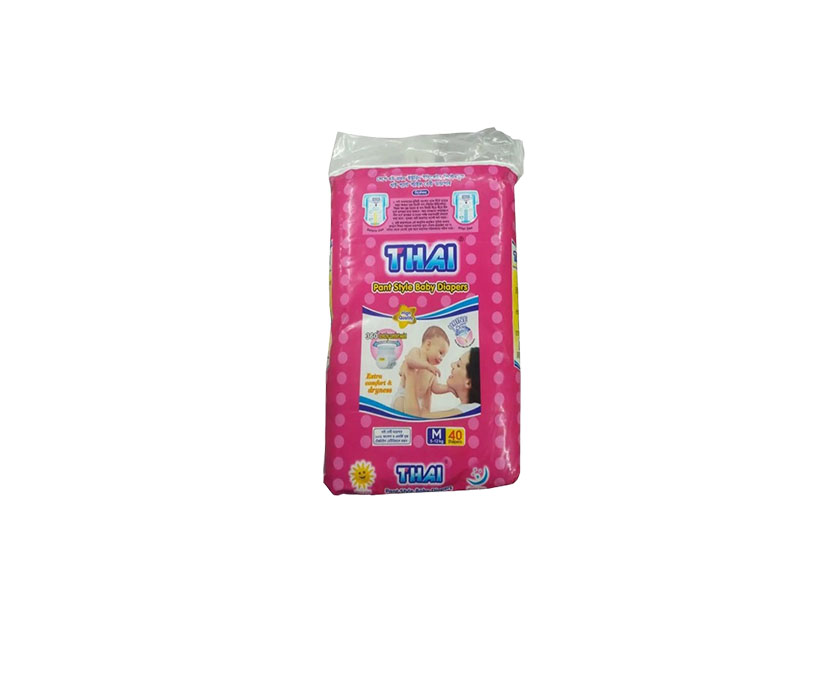 M Size   Thai Baby Diaper (pant system) 